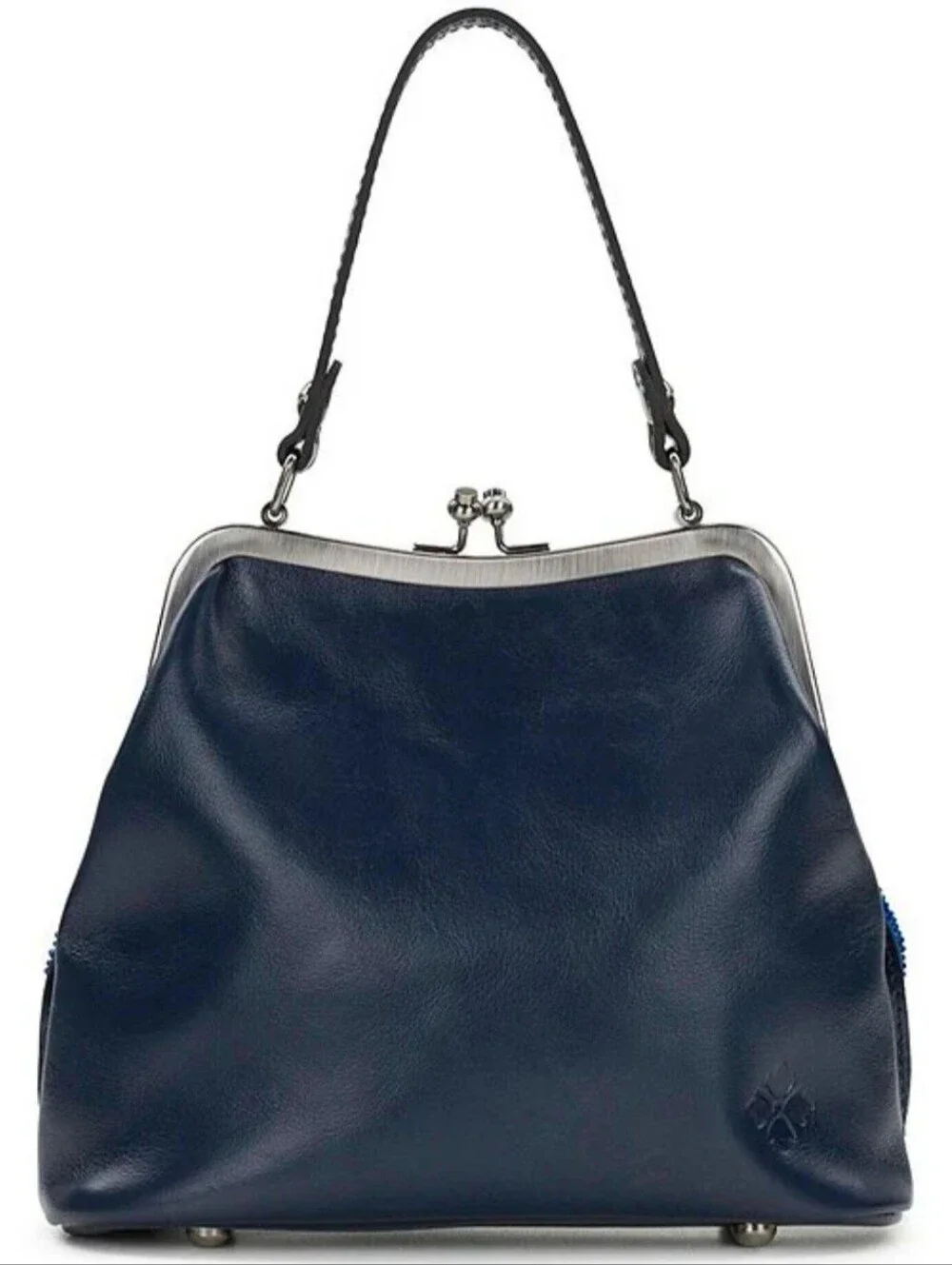 Patricia Nash Laureana Strawberry Beaded Kisslock Satchel - NWT
